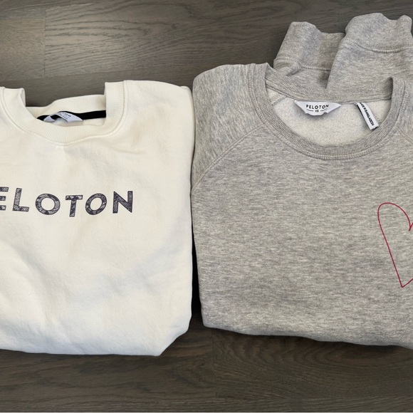 Peloton Gray Sweatshirt - Picture 1 of 4